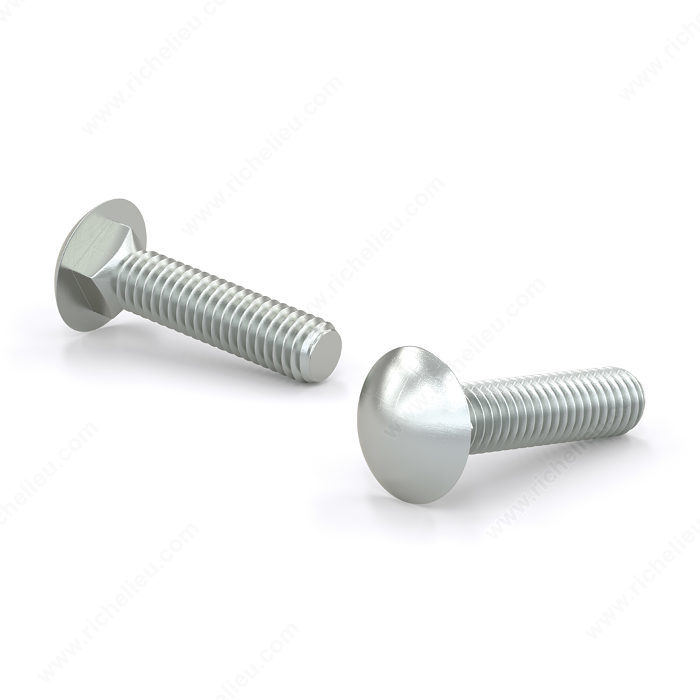 Reliable CBZ125CT Carriage Bolt, Pan Head - Zinc - pack of