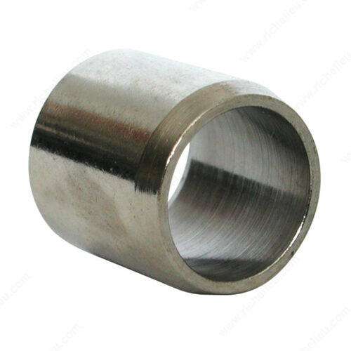 Metal Shelf Pin Sleeve - 1/4'' Nickel