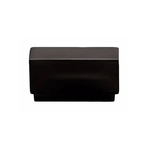 1" Center To Center Cinder Cabinet Knob 2-1/4" Overall Flat Black Finish