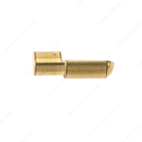 Metal Shelf Pin - 1/4" Brass