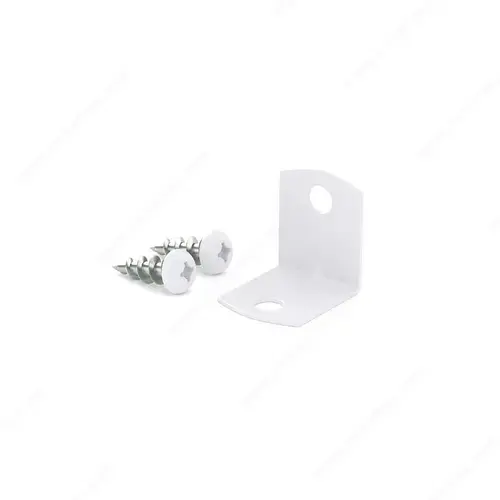 Square Corner Brace White - pack of 250