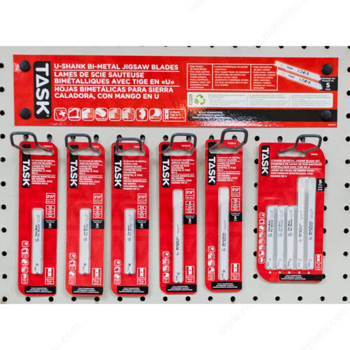 Display Material: 5-Pack U-Shank Bi-Metal Jigsaw Display