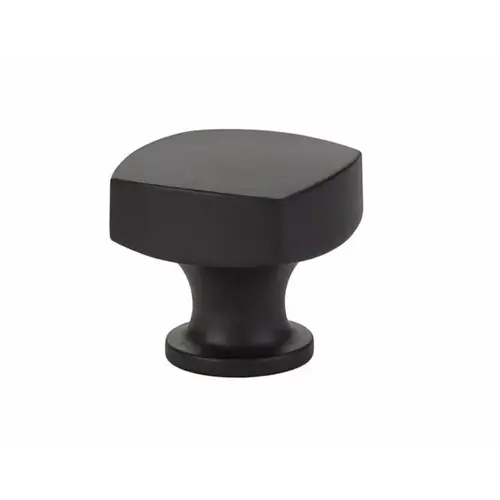 1-1/2" Freestone Cabinet Knob Flat Black Finish