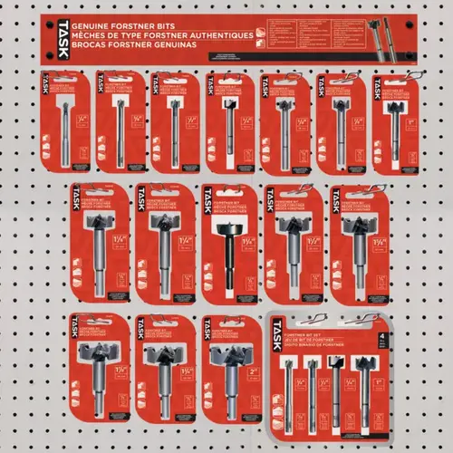 Display Material: Forstner Bit Display