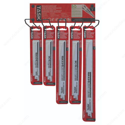 Display Material: 3-Pack Bi-Metal Demolition Recip Display - pack of 3