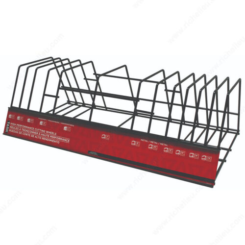 Display Material: Abrasive Cutting Wheel Floor Rack