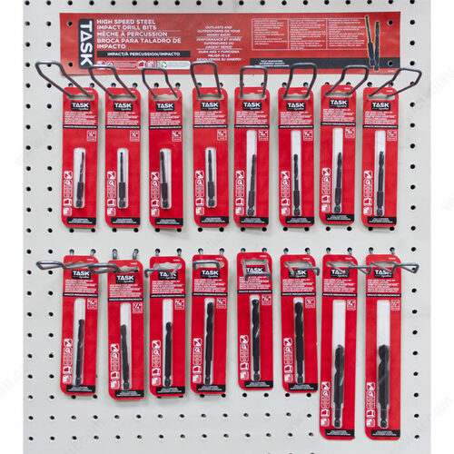 Display Material: HSS Impact Drill Bit Display