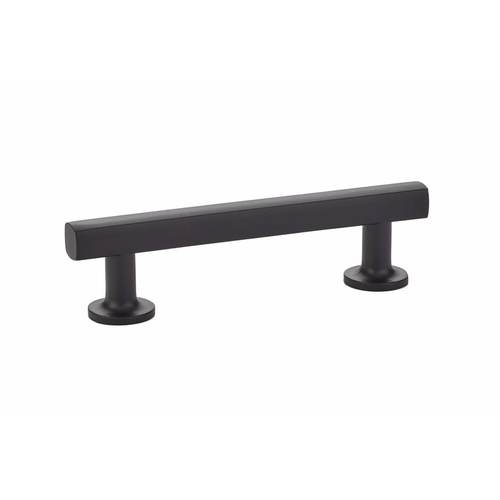 4" Freestone Pull Flat Black Finish