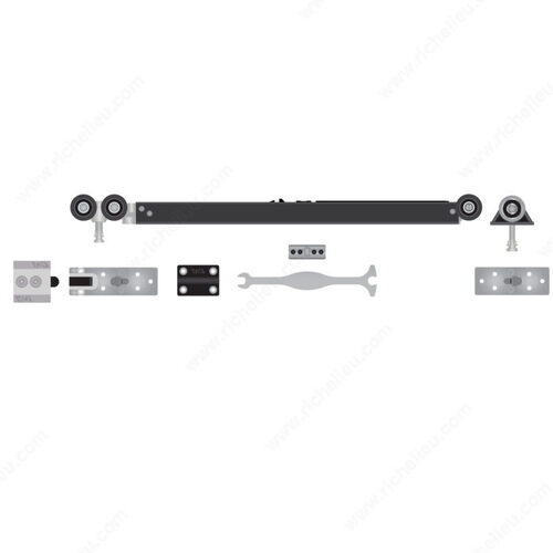 Cavity Sliders Hardware Set with SofStop Soft-Close