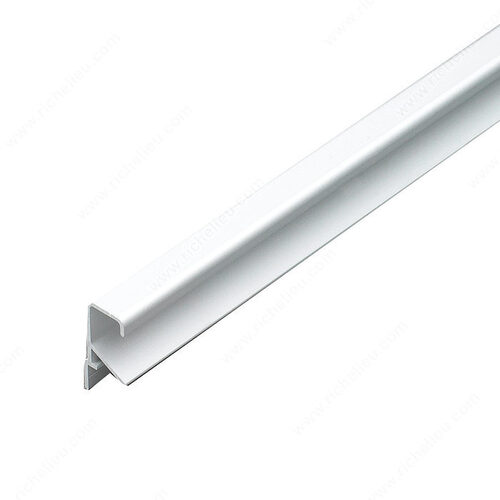 Modern Pull Handle for 3/4 in Panel - 46 and 3179 Satin Aluminum