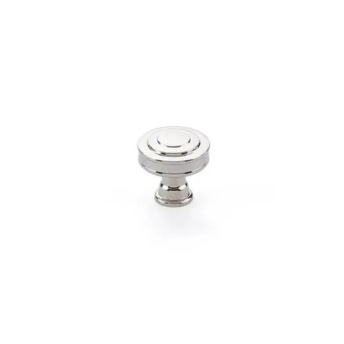 1-1/4" Glendon Cabinet Knob Bright Nickel Finish