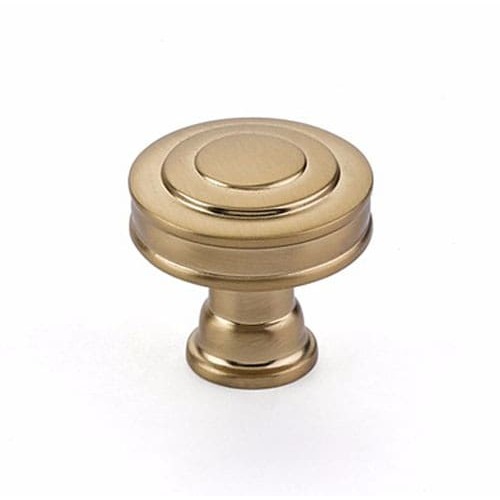 1-5/8" Glendon Cabinet Knob Satin Brass Finish