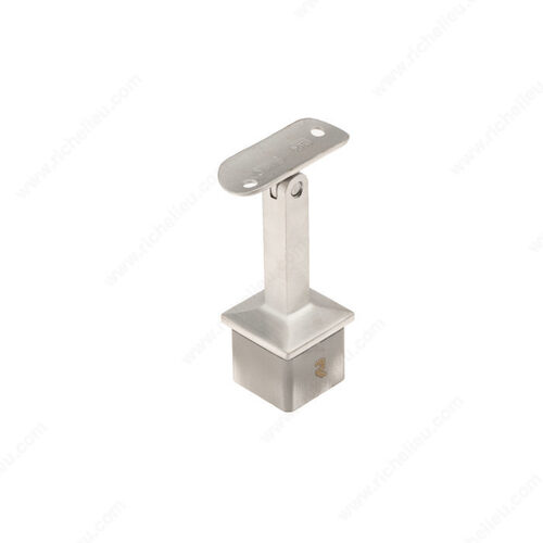 Square Post Mount Tubular Angle-Adjustable Handrail Brackets