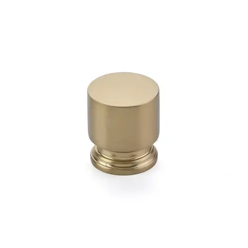 1" Prosser Cabinet Knob Satin Brass Finish