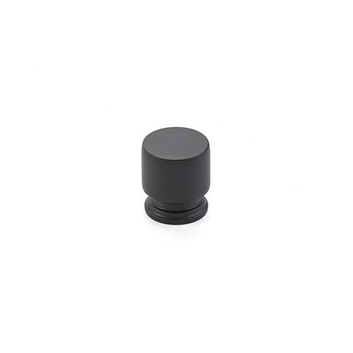 1-1/8" Prosser Cabinet Knob Flat Black Finish