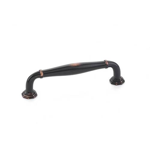 4" Center to Center Blythe Cabinet Pull Oil Rubbed Bronze Finish