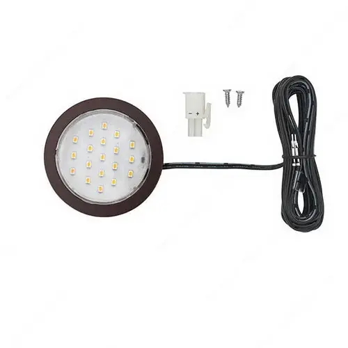 1.5W Pockit LED Puck Light 12VDC Oil-Rubbed Bronze