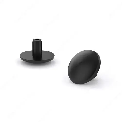 Plastic Push Hole Plug Black