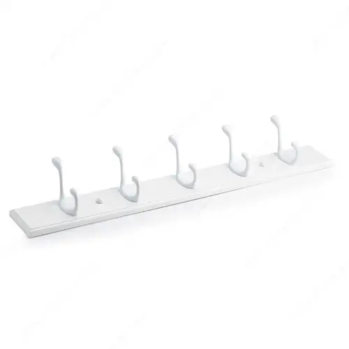 Utility Hook Rack - 0202 White