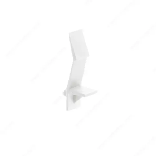 Locking Plastic Clip White - pack of 1000