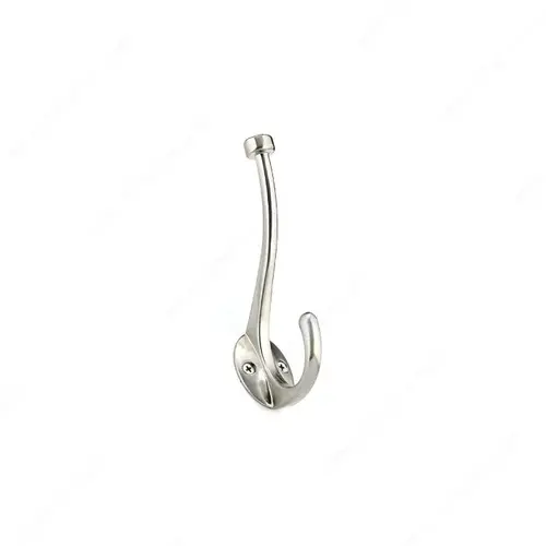 Transitional Metal Hook - 026 Brushed Nickel