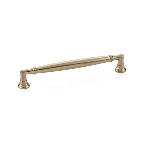 6" Center to Center Westwood Cabinet Pull Satin Brass Finish