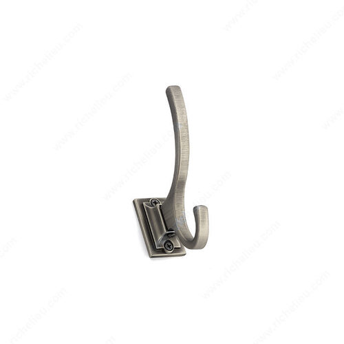 Transitional Metal Hook - 1233 Antique Nickel