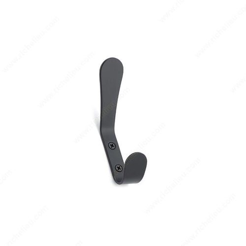 Modern Metal Hook - 1253 Black