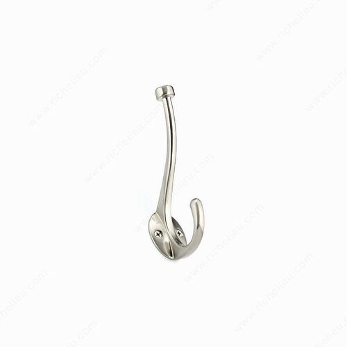 Transitional Metal Hook - 026 Brushed Nickel