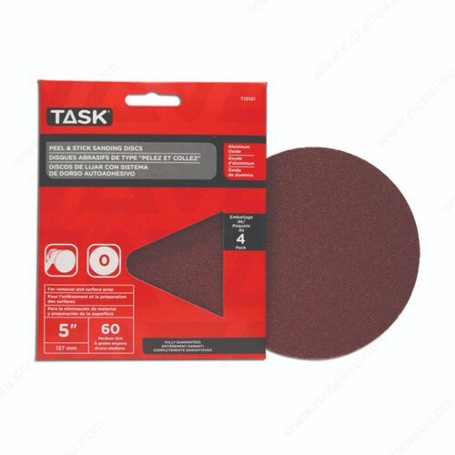 Aluminum Oxide Peel & Stick Sanding Discs