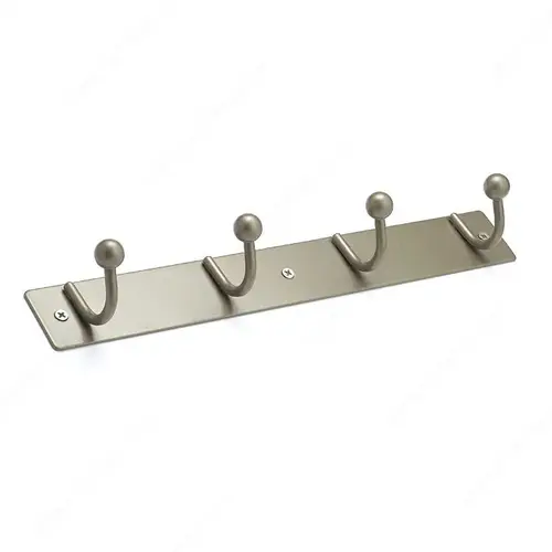 Utility Hook Rack - 164 Matte Nickel