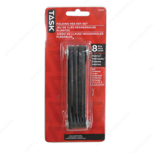 Classic Metal Frame Hex Key Set