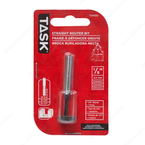 Straight Shank Router Bit