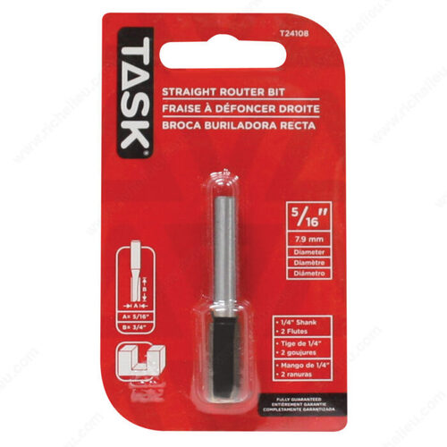 Straight Shank Router Bit