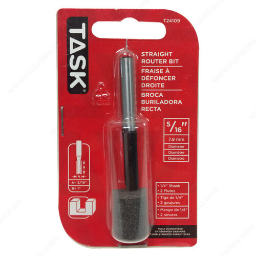 Straight Shank Router Bit