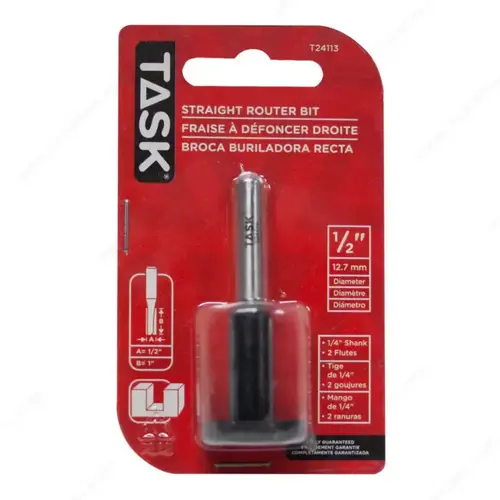 Straight Shank Router Bit