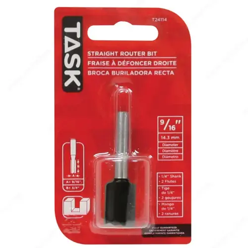 Straight Shank Router Bit