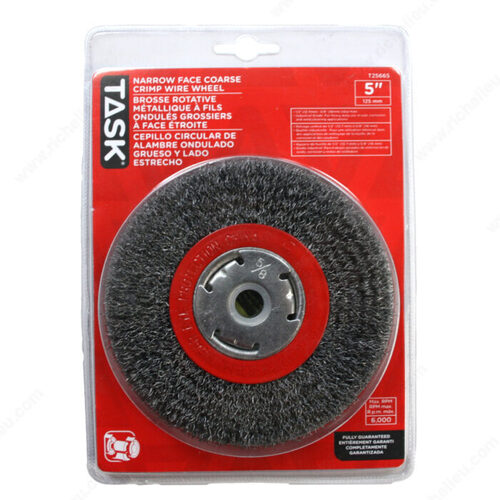 Steel Industrial Crimp Wheel for Bench Grinders