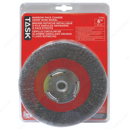 Steel Industrial Crimp Wheel for Bench Grinders