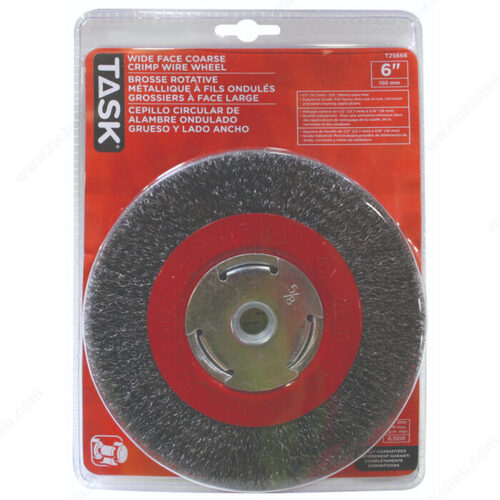 Steel Industrial Crimp Wheel for Bench Grinders