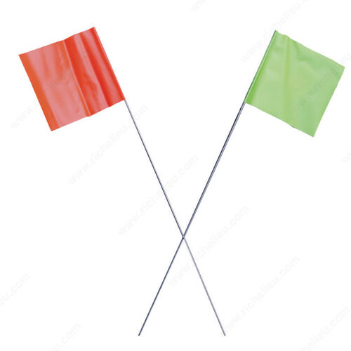 Orange Marking Flags, 30 per Bundle