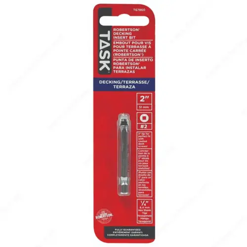 Robertson Screwdriver Bit Silver