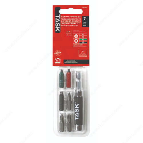 Compact Driver Screwdriver Bit Set