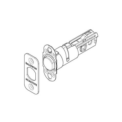 UL Round Corner Adjustable Deadbolt White Bronze Finish