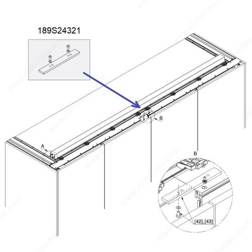 Connecting Plate for Track - Folding Concepta