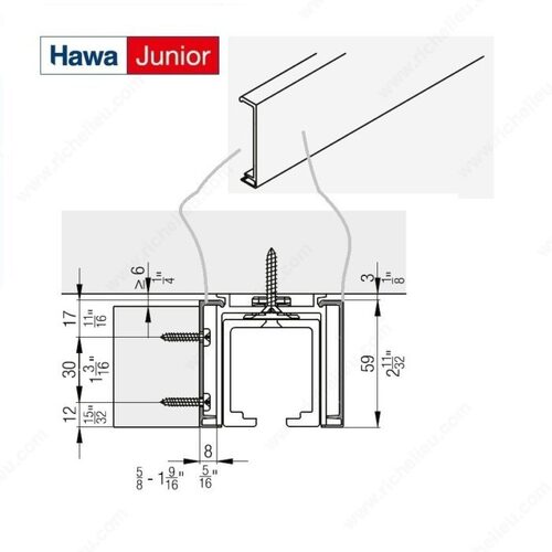 HAWA JUNIOR Clip-On Cover Panel