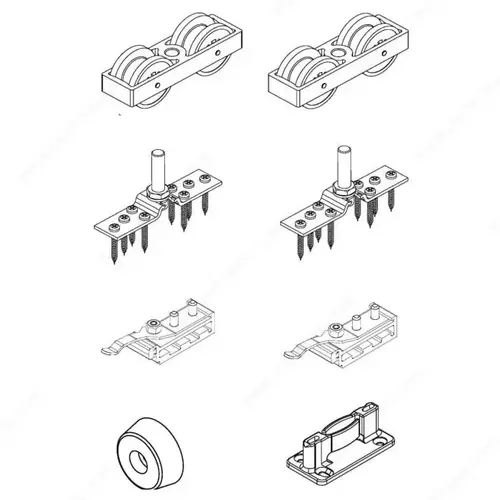 HAWA JUNIOR 160/A Hardware Set