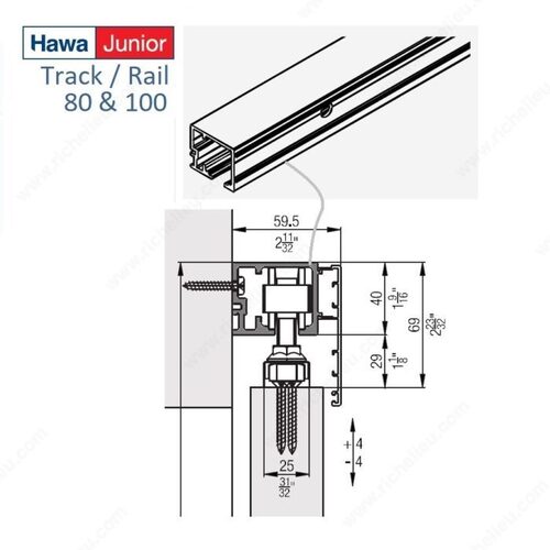 HAWA JUNIOR 80/100 Track Series