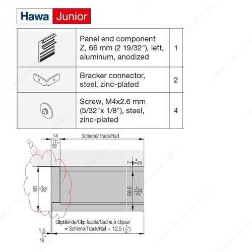 HAWA JUNIOR End Caps