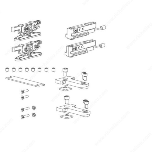 TERNO VETRO 40 DRAG Hardware Sets